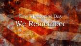 2020 Memorial Day 2020 Memorial Day